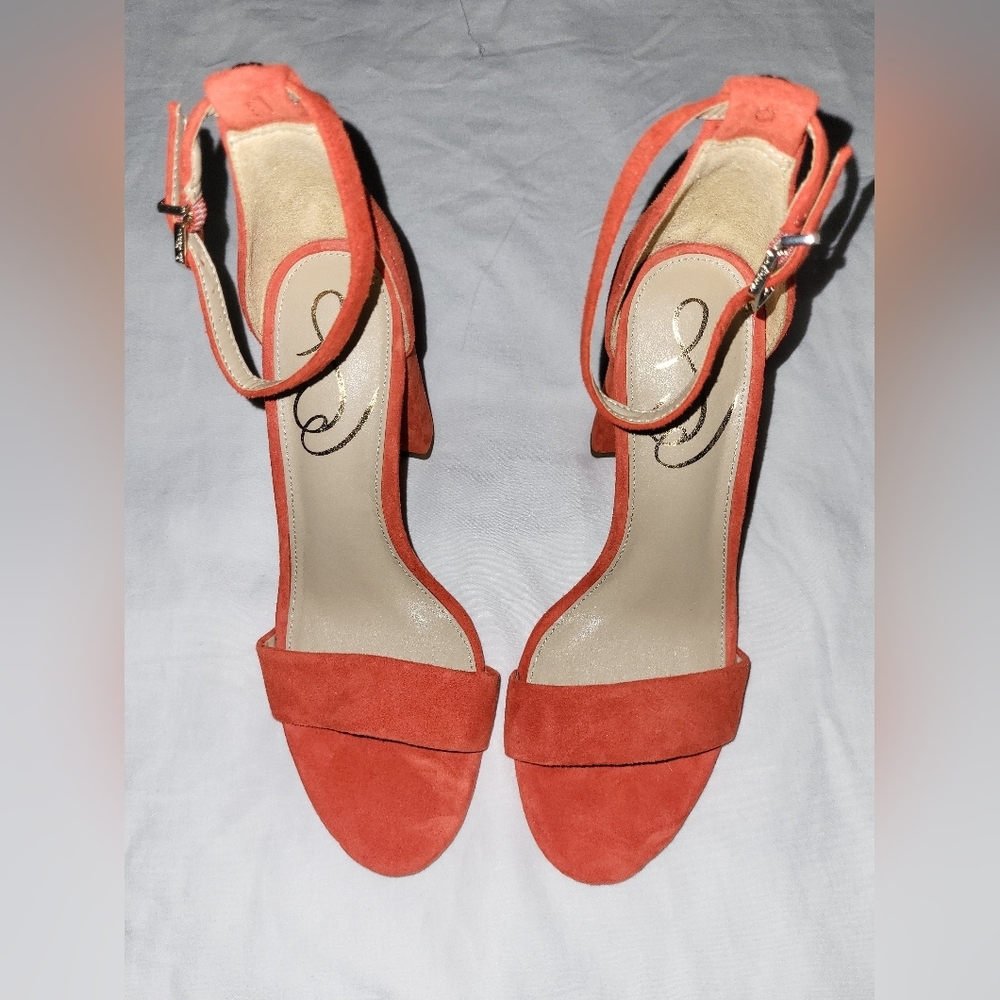 sam edelman Red Suede Women's Heels*